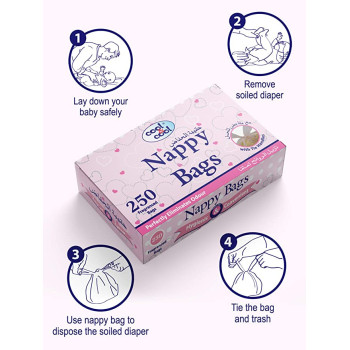 Cool & Cool Nappy Bags 100s 5pcs Pack
