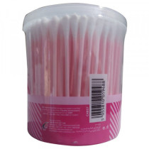Cool & Cool 200 Cotton Buds Paper Sticks Pack of 6 Pink
