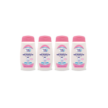 Cool & Cool Baby Washing Gel 250ml Pack of 4