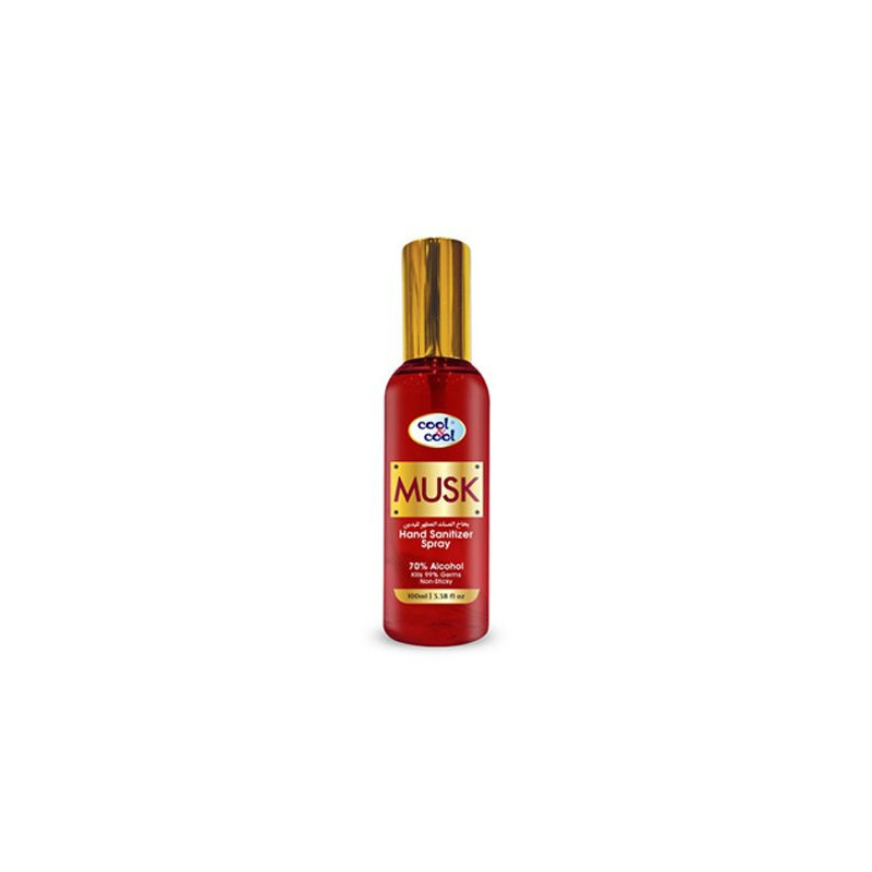 Cool & Cool Hand Sanitizer Spray Musk 100ml