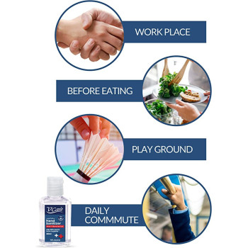 VCare Hand Sanitizer 60 ml Pack of 6
