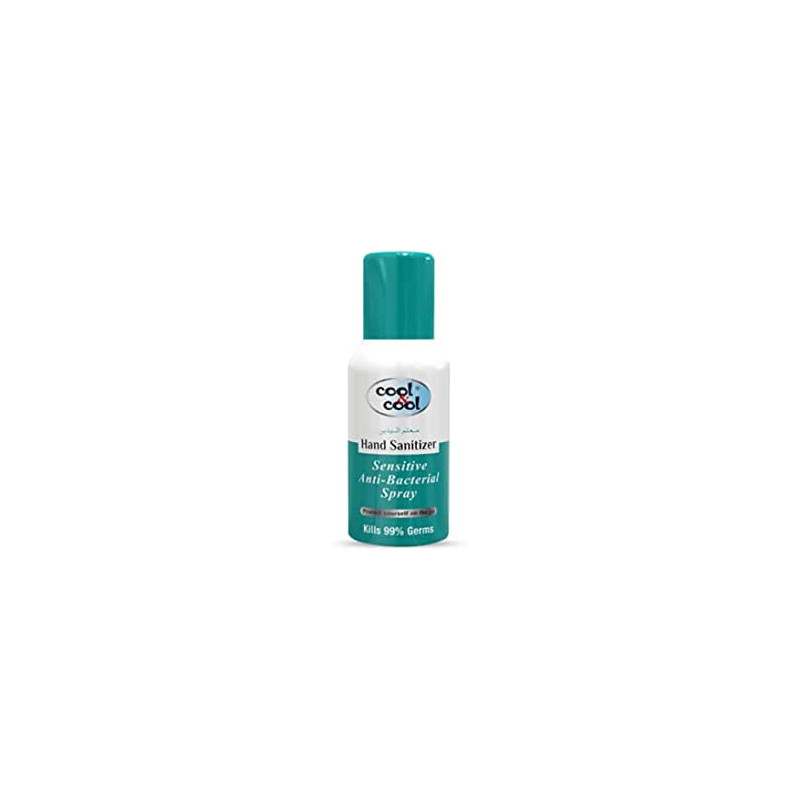 Cool & Cool Hand Sanitizer Sensitive Spray 120ml
