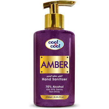 Cool & Cool Hand Sanitizer Amber 250ml