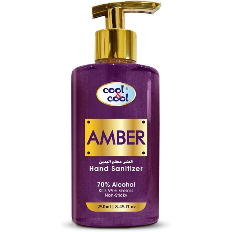 Cool & Cool Hand Sanitizer Amber 250ml