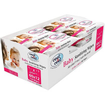 Cool & Cool Baby Sanitizing Wipes 60s Pack of 12