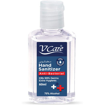 VCare 70Per Alcohol Hand Sanitizer Gel 60ml