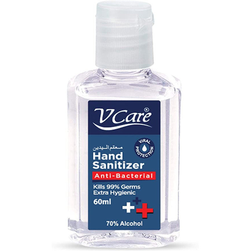 VCare 70Per Alcohol Hand Sanitizer Gel 60ml
