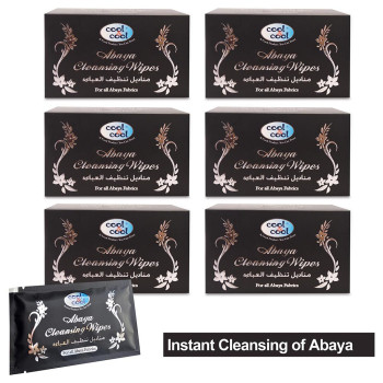 Cool & Cool Abaya Wipes 12x6pcs Jumbo Offer