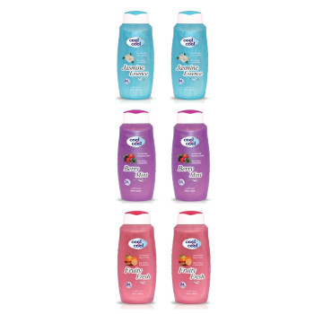 Cool & Cool Body Wash 500ml x6pcs. Jumbo Offer