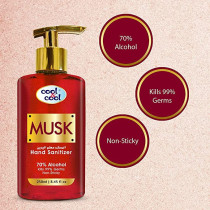 Cool & Cool Hand Sanitizer Musk 250ml