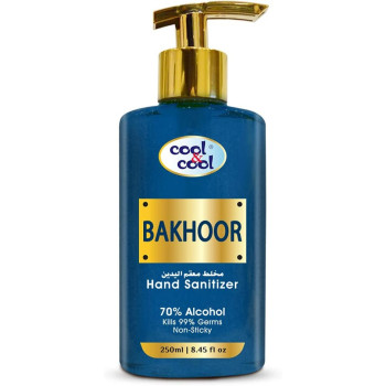 Cool & Cool Hand Sanitizer Bakhoor 250ml