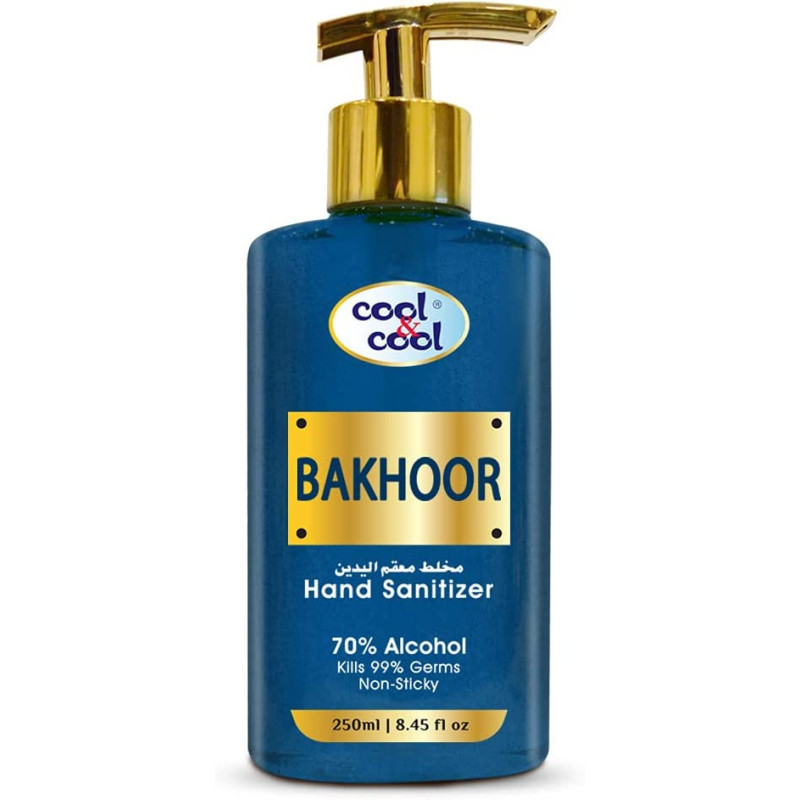 Cool & Cool Hand Sanitizer Bakhoor 250ml