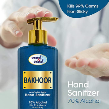 Cool & Cool Hand Sanitizer Bakhoor 250ml