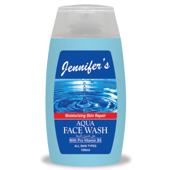 Jennifers Face Wash Aqua 100ml Triple Pack