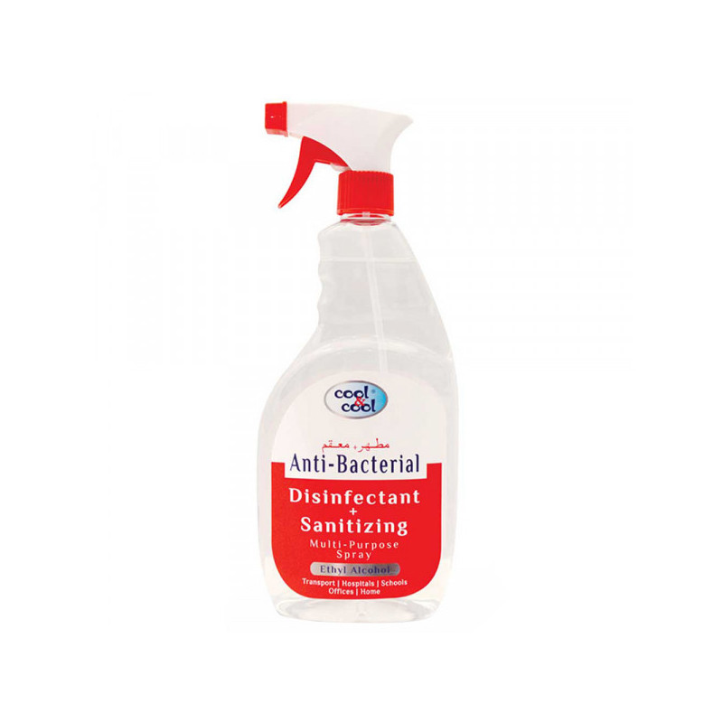 Cool & Cool Disinfectant and Sanitizing Spray 750ml x 3