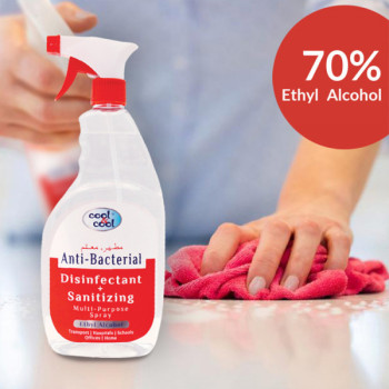 Cool & Cool Disinfectant and Sanitizing Spray 750ml x 3