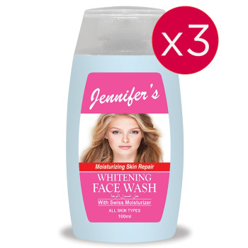 Jennifers Face Wash Whitening 100ml Triple Pack