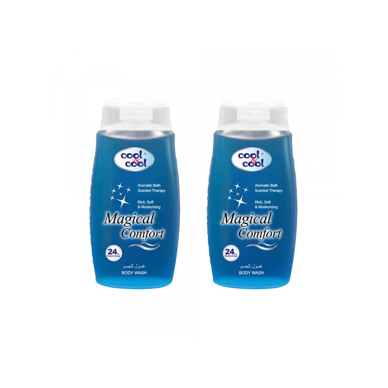 Cool & Cool Magical Comfort Body Wash 250ml Twin Pack