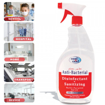 Cool & Cool Disinfectant and Sanitizing Spray 750ml x 6