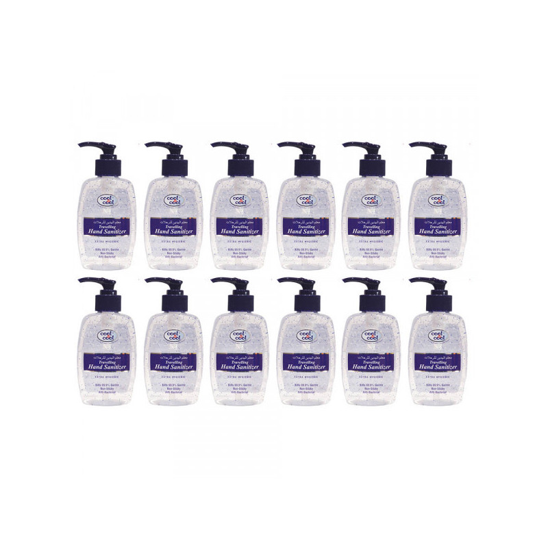 Cool & Cool Travelling Hand Sanitizer 250ml Pack of 12