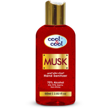 Cool & Cool Hand Sanitizer Musk 60ml