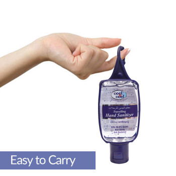 Cool & Cool Travelling Hand Sanitizer w/ Silicon Jacket 60ml
