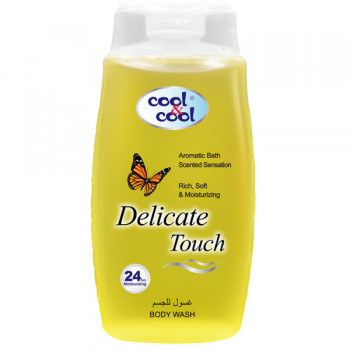 Cool & Cool Body Wash Delicate Touch 250ml