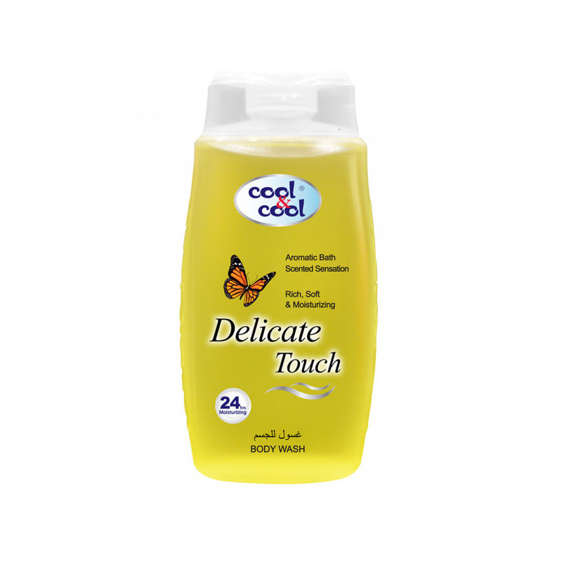 Cool & Cool Body Wash Delicate Touch 250ml
