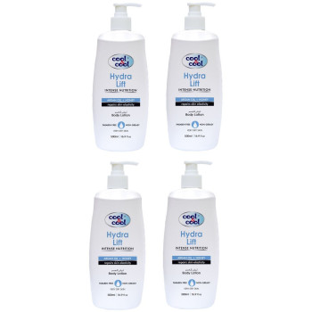 Cool & Cool Body Lotion Hydra Lift 500ml Pack of 4