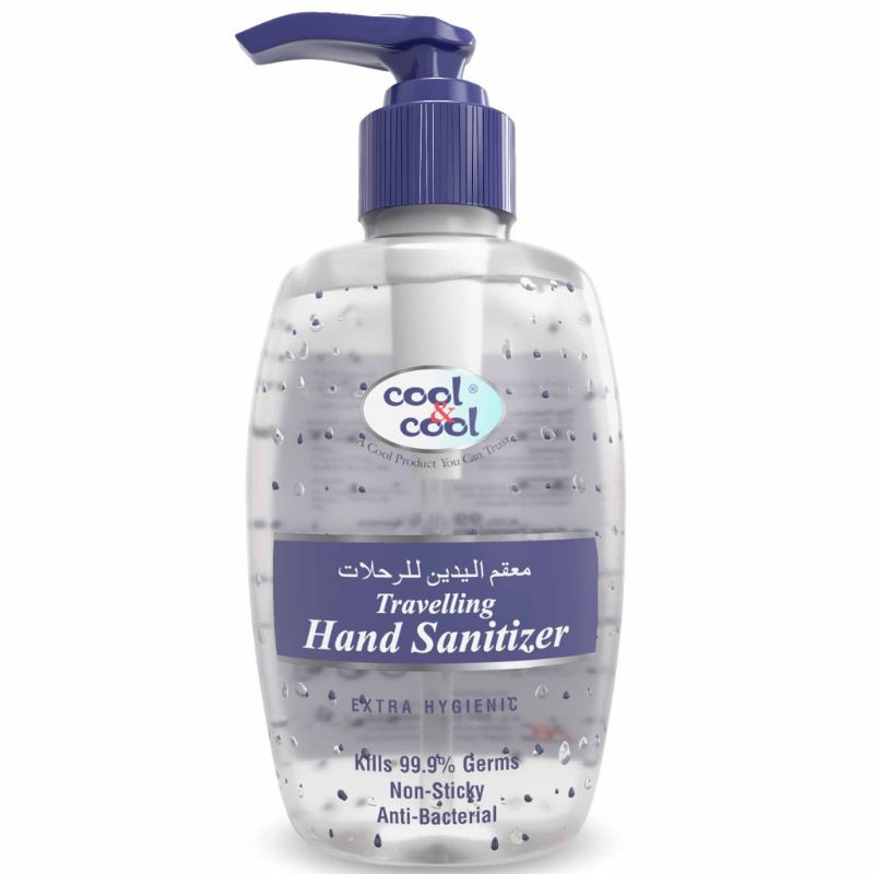 Cool & Cool Travelling Hand Sanitizer Gel 250ml