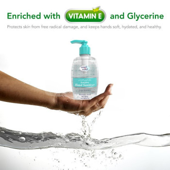 Cool & Cool Sensitive Hand Sanitizer Gel 250ml