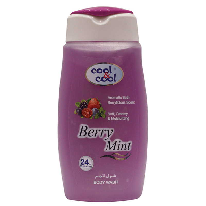 Cool & Cool Body Wash Berry Mint 250ml