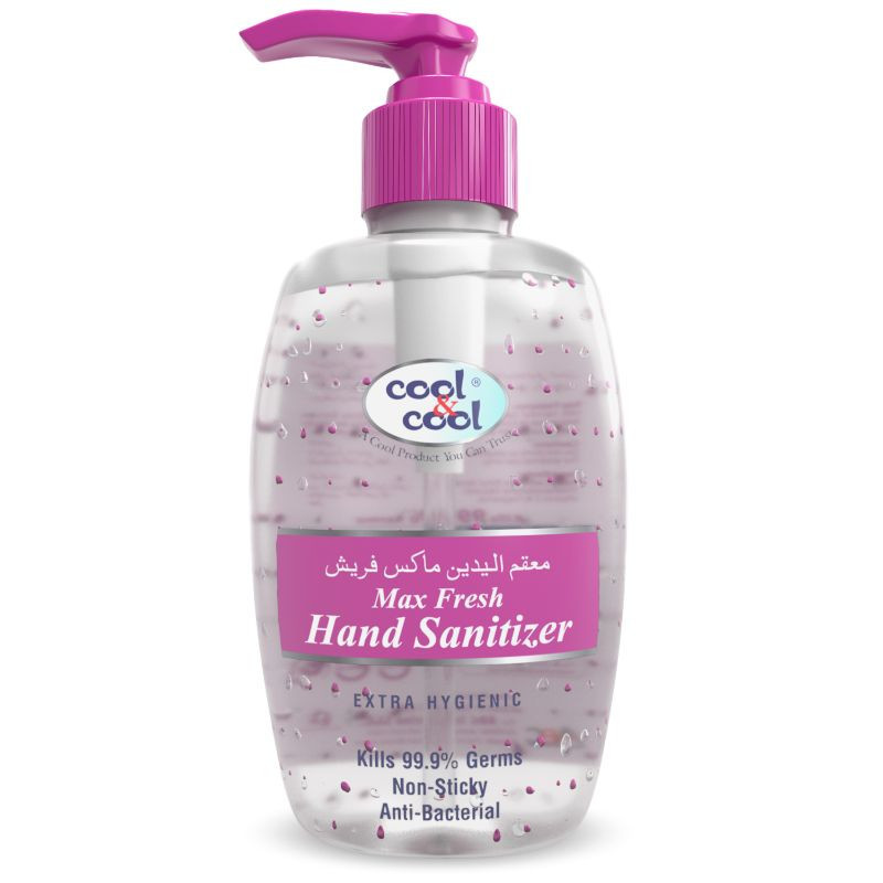 Cool & Cool Max Fresh Hand Sanitizer Gel 250ml