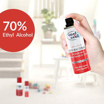Cool & Cool Disinfectant Hand Sanitizer Spray 60ml Pack of 6