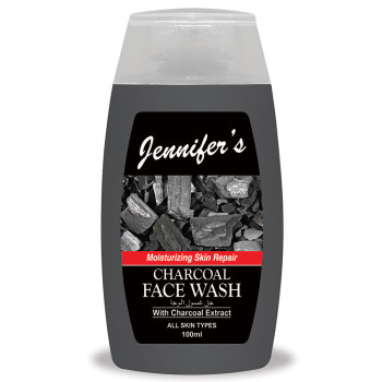 Jennifers Face Wash 100ml Charcoal