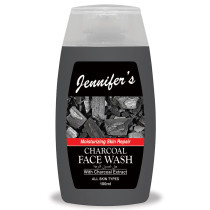 Jennifers Face Wash 100ml Charcoal