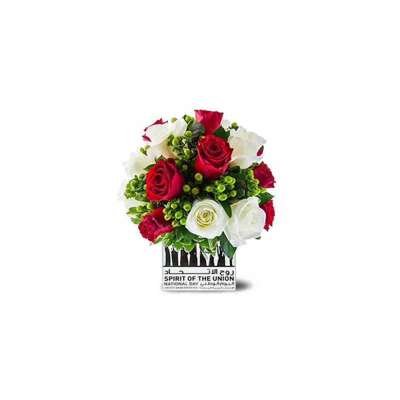 National Day Delight With Roses