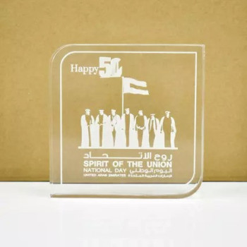 National Day Engraved Acrylic Plaque