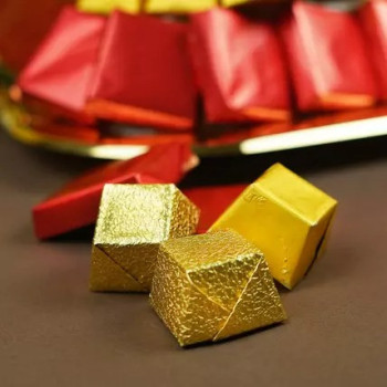 Red and Gold Wrapped Premium Chocolates Set