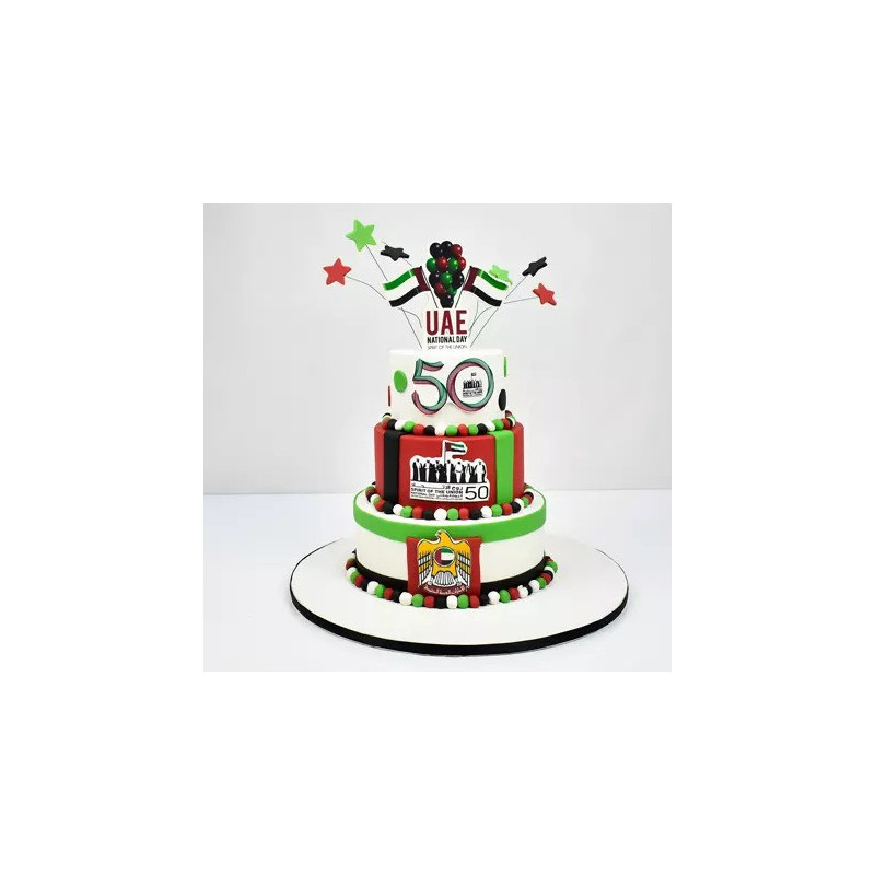 51st Year of Union Grand Celebration Cake