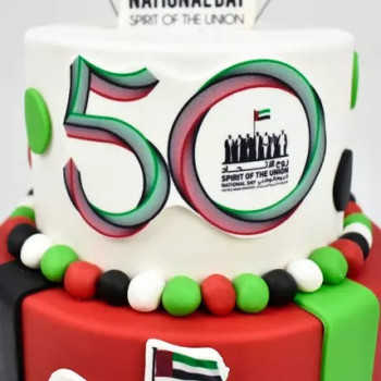 51st Year of Union Grand Celebration Cake