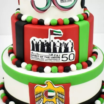 51st Year of Union Grand Celebration Cake