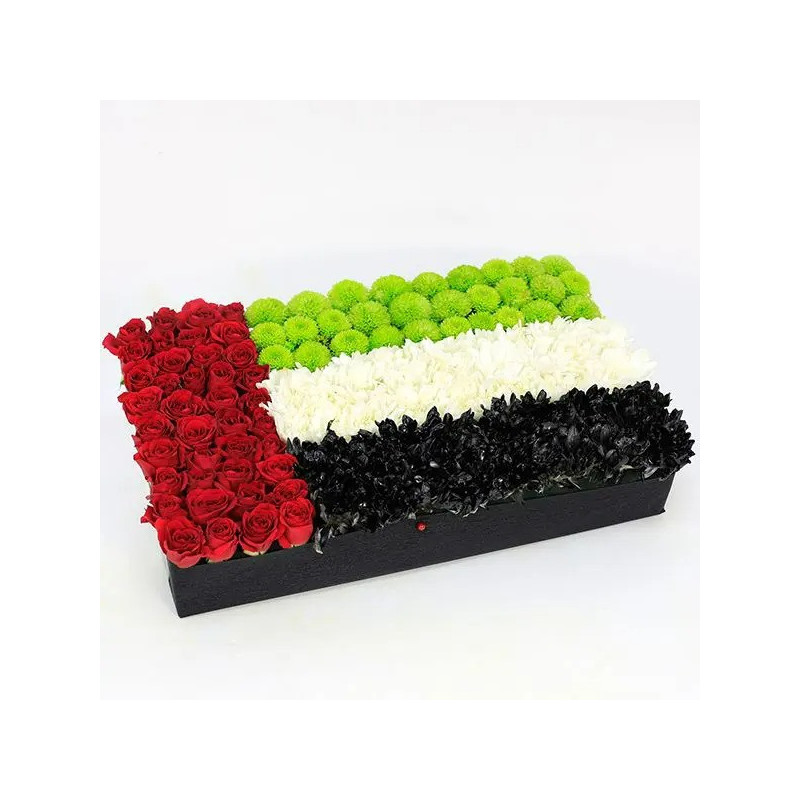 UAE Floral Flag