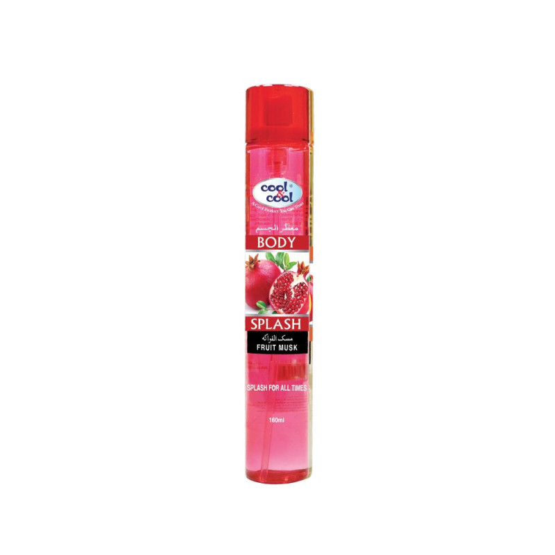 Cool&Cool Body Splash Fruit Musk 160ml