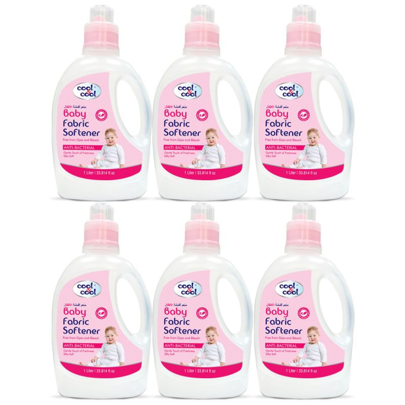 Cool & Cool Baby Fabric Softener 1L Pack Of 6