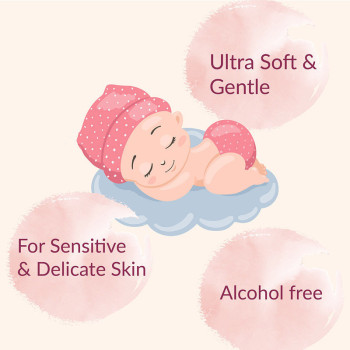 Cool & Cool Baby Wipes Ultra Soft & Gentle 12s Pack of 2