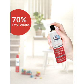 Cool & Cool Hand Sanitizer Disinfectant Spray 200ml