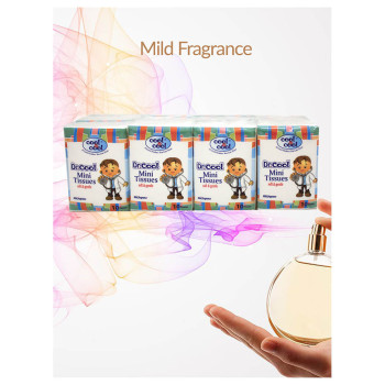Cool & Cool Dr. Cool Compact Mini Tissues 10s 1x12