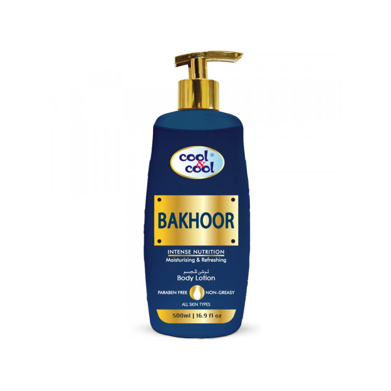 Cool & Cool Bakhoor Body Lotion 500ml