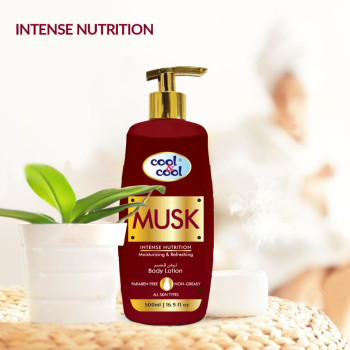 Cool & Cool Musk Body Lotion 500ml